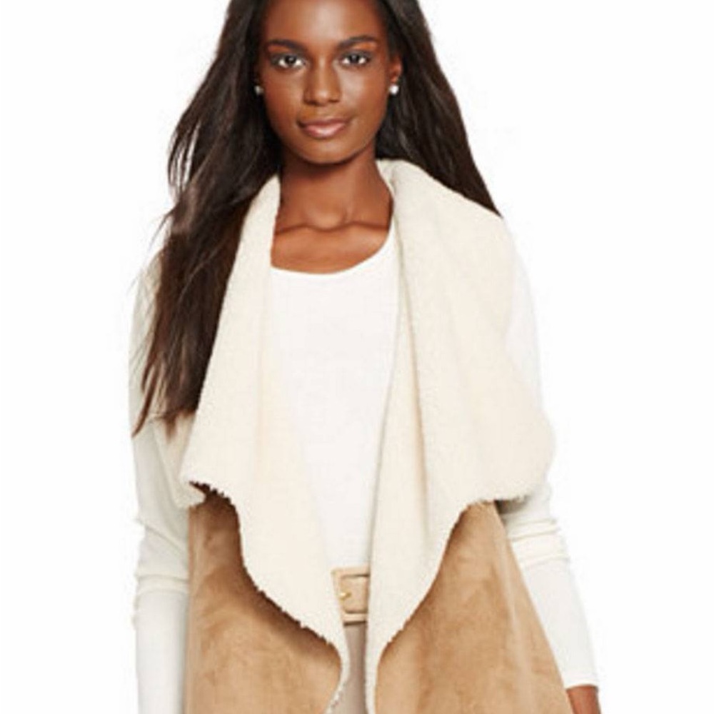 Lauren Ralph Lauren open face vest